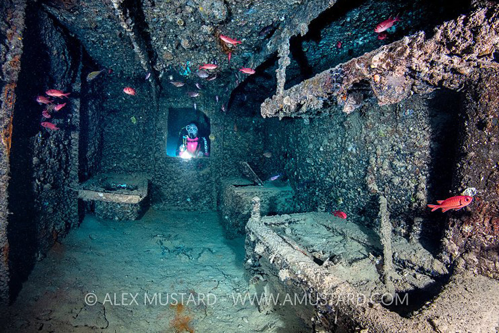 The SS Thistlegorm wreck in the Red Sea